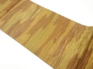 紙布すくい織抽象雲模様織出し袋帯